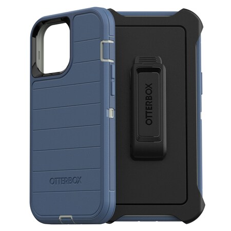 Otterbox Defender Pro Case For Apple Iphone 13 Pro Max / 12 Pro Max, Fort Blue 77-83540